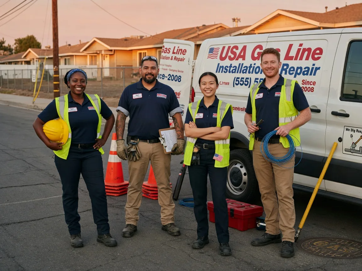 Gas Line Installation company in Auburn, IA